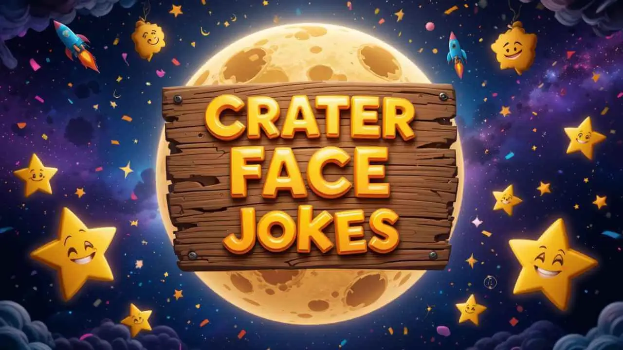 Crater Face Jokes