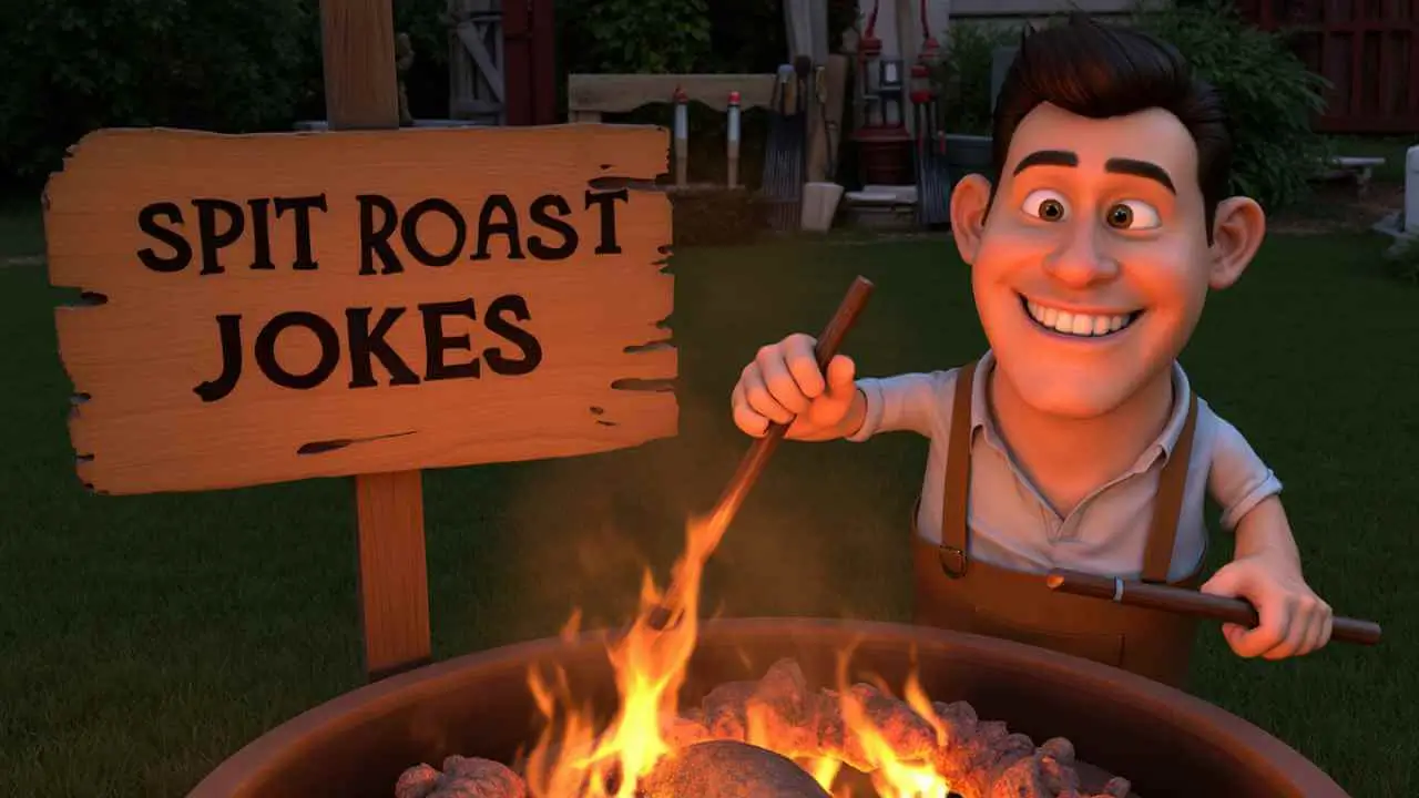 Spit roast jokes