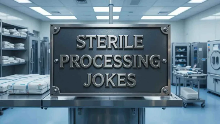 Sterile Processing Jokes