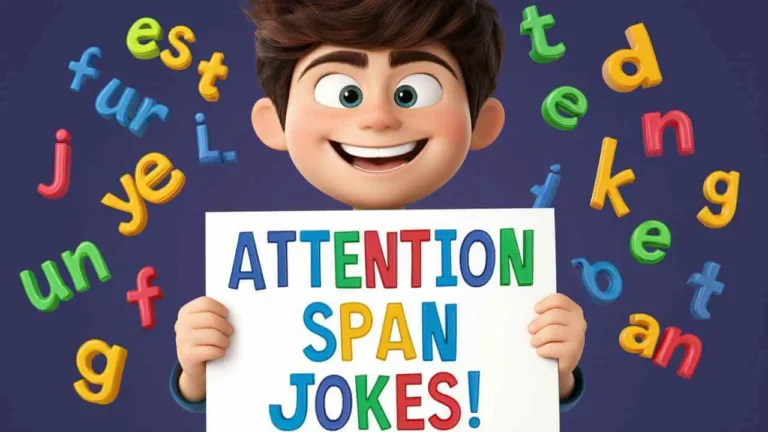 attention span jokes