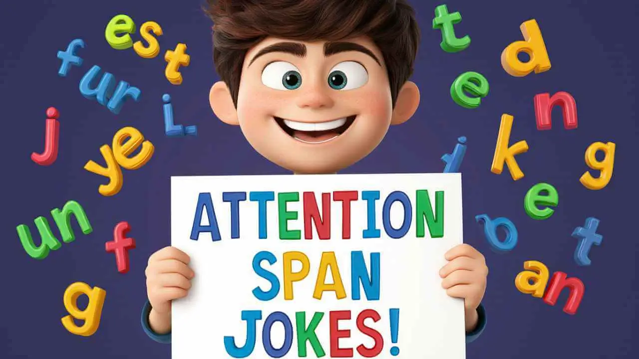 attention span jokes