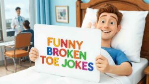 funny broken toe jokes