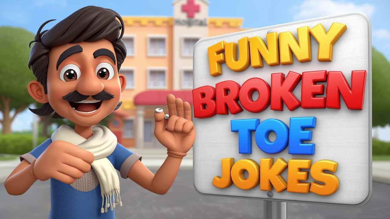 funny broken toe jokes